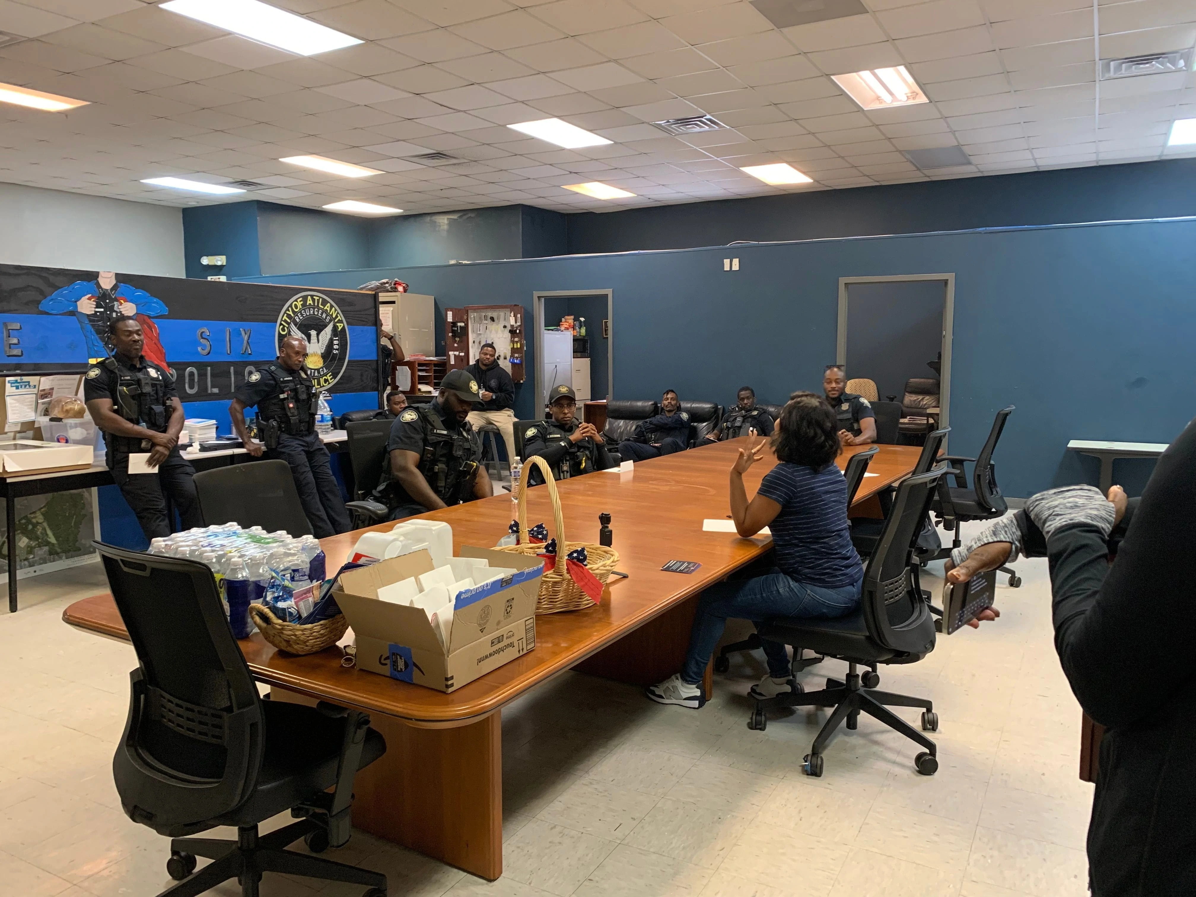 Samantha Boston community safety and law-enforcement outreach photo 1