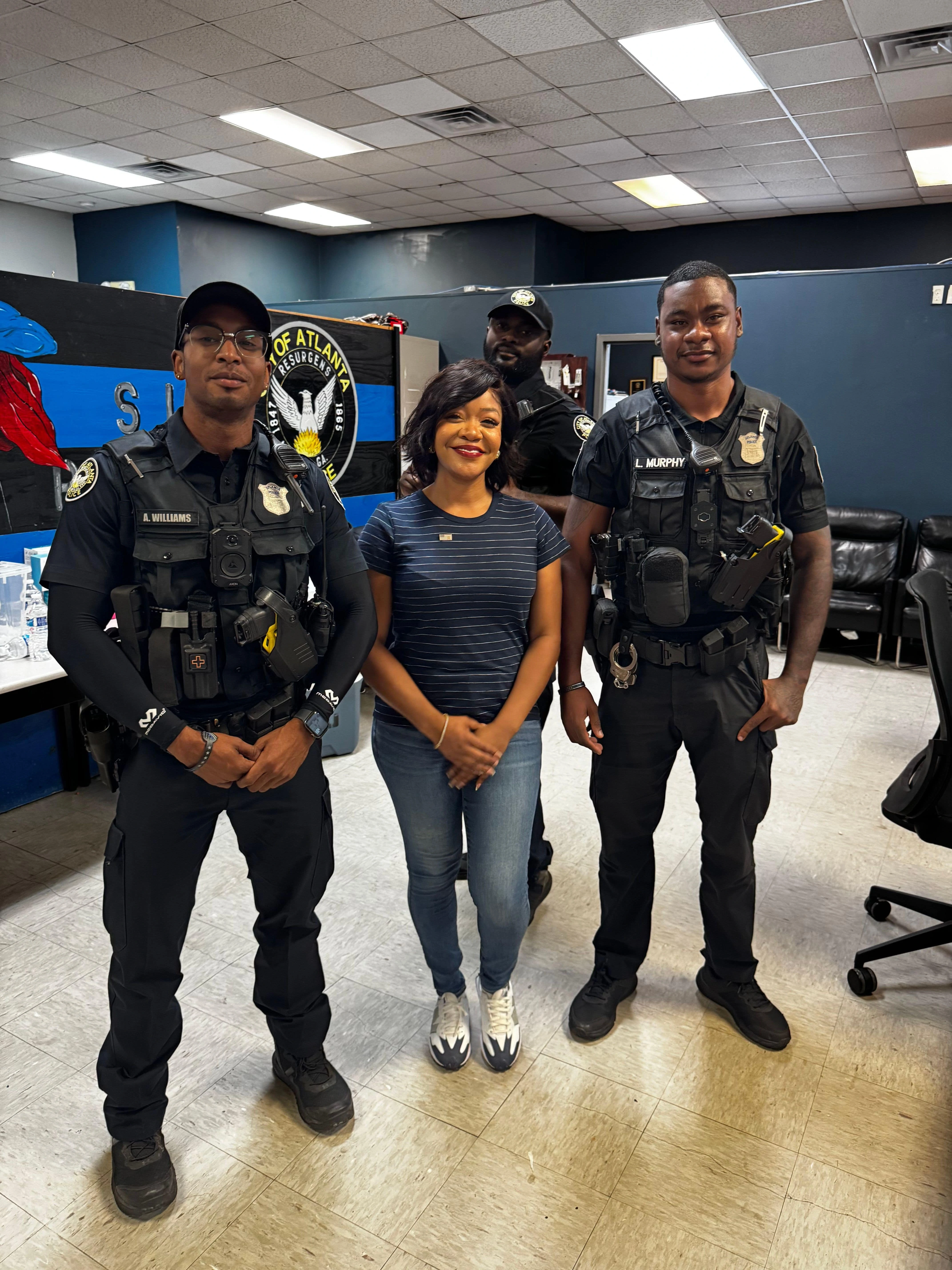 Samantha Boston community safety and law-enforcement outreach photo 2