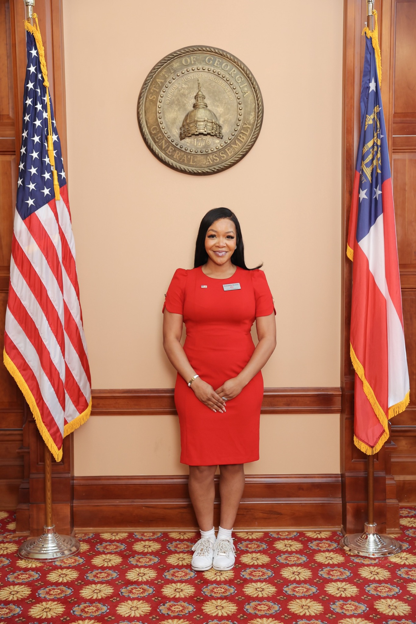 Samantha Boston campaign portrait