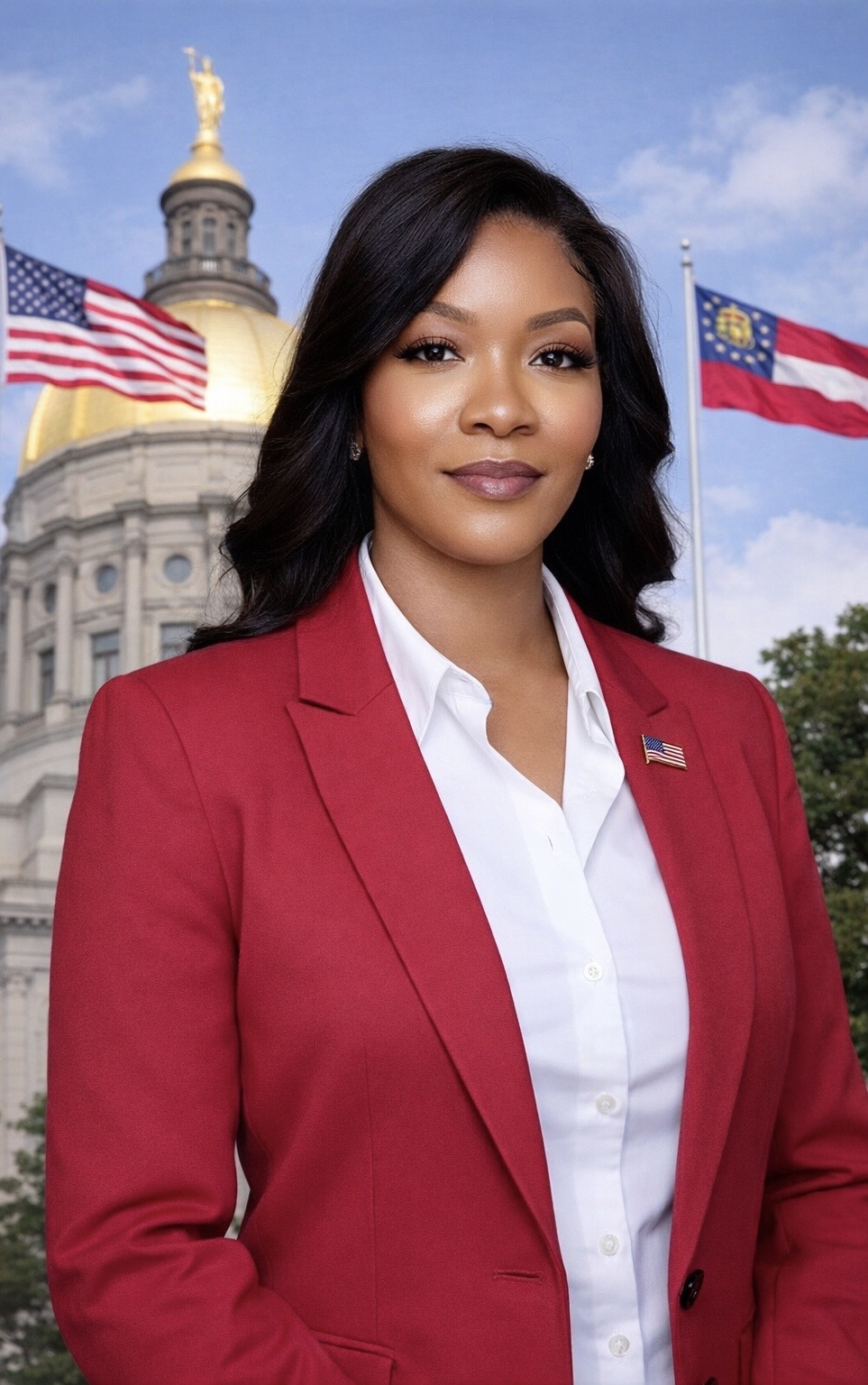 Samantha Boston campaign portrait